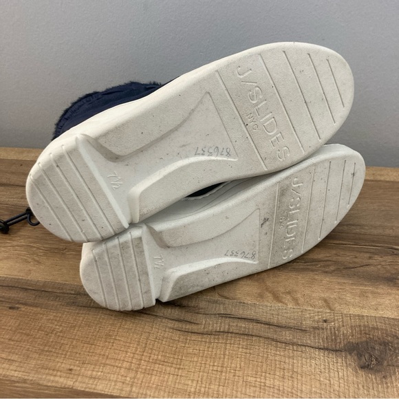 J/Slides Womens Jordy Suede Faux Fur Lined Winter & Snow Boots Women’s - Picture 6 of 9